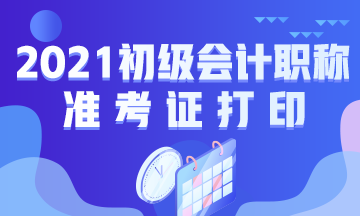 大连2021年初级会计职称考试准考证打印网址